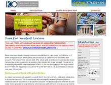 Tablet Screenshot of bankoverdraftlawyers.com